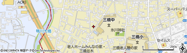 埼玉県さいたま市大宮区三橋1丁目1283-6周辺の地図