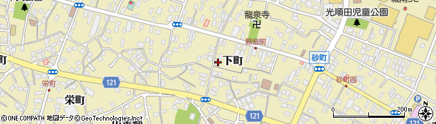 茨城県龍ケ崎市4886周辺の地図