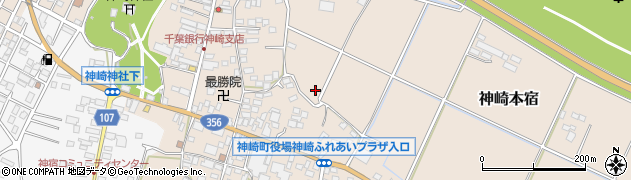 千葉県香取郡神崎町神崎本宿3058周辺の地図