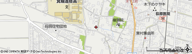 長野県上伊那郡箕輪町木下12901周辺の地図