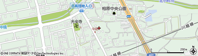 埼玉県日高市高萩27周辺の地図