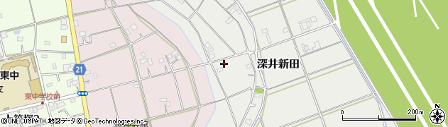 埼玉県吉川市深井新田2750周辺の地図
