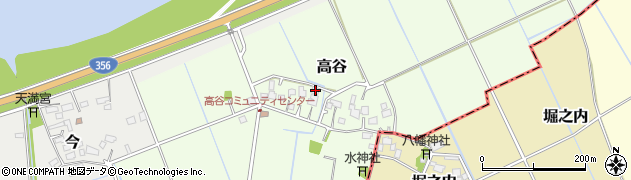 千葉県香取郡神崎町高谷95周辺の地図