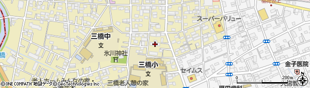 埼玉県さいたま市大宮区三橋1丁目1398周辺の地図