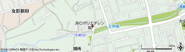 埼玉県日高市高萩2498周辺の地図