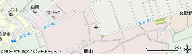 埼玉県日高市鹿山682周辺の地図