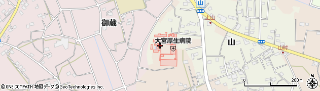 埼玉県さいたま市見沼区片柳3周辺の地図