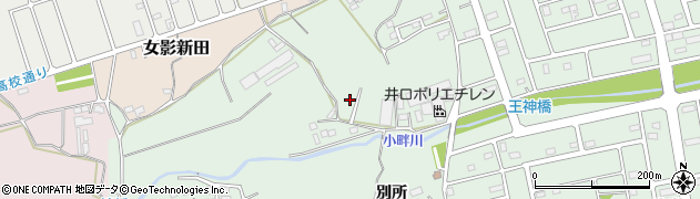埼玉県日高市高萩2524周辺の地図
