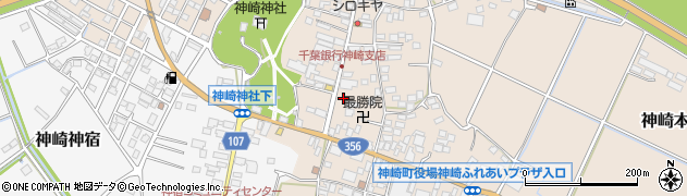 千葉県香取郡神崎町神崎本宿2069周辺の地図