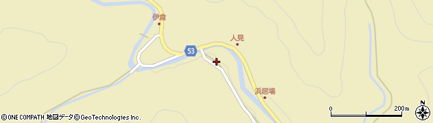 埼玉県飯能市上名栗2581周辺の地図