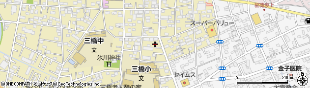 埼玉県さいたま市大宮区三橋1丁目1396周辺の地図