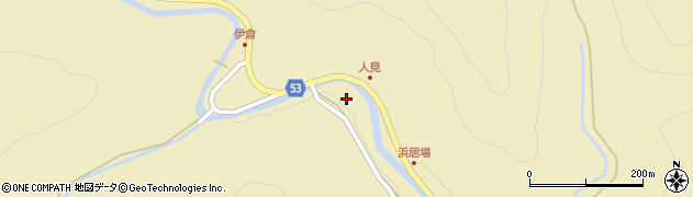 埼玉県飯能市上名栗2584周辺の地図