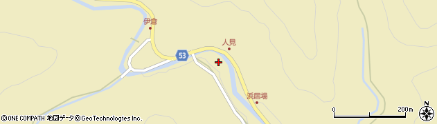 埼玉県飯能市上名栗2586周辺の地図