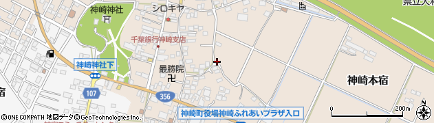 千葉県香取郡神崎町神崎本宿3078周辺の地図
