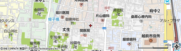 福井県越前市桂町2周辺の地図