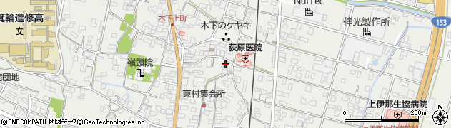 長野県上伊那郡箕輪町木下12289周辺の地図
