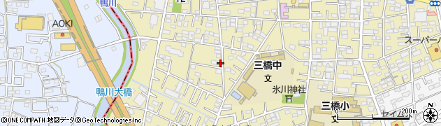 埼玉県さいたま市大宮区三橋1丁目1133周辺の地図