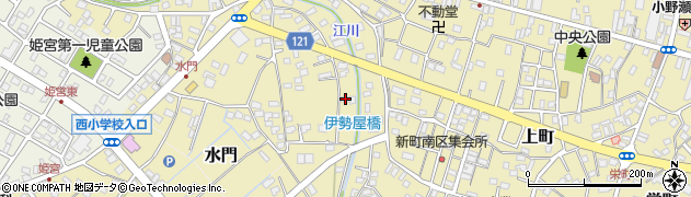 茨城県龍ケ崎市水門7745周辺の地図