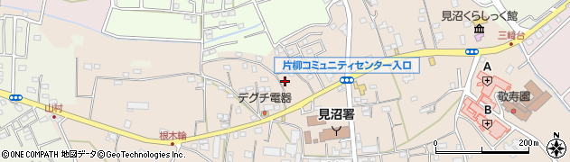 埼玉県さいたま市見沼区片柳1187周辺の地図