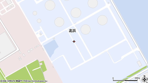 〒314-0101 茨城県神栖市北浜の地図