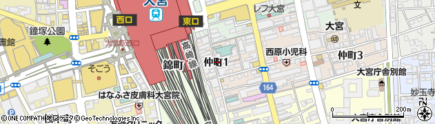 韓国料理酒場ナッコプセのお店 キテセヨ 大宮店周辺の地図
