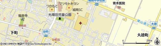 ホームセンターカンセキ龍ケ崎店周辺の地図