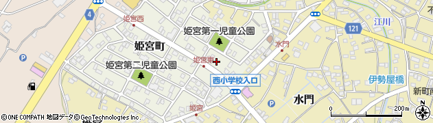 茨城県龍ケ崎市姫宮町260周辺の地図