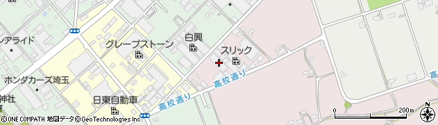 埼玉県日高市鹿山852周辺の地図