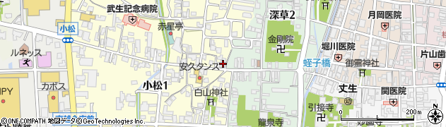 カナショク株式会社　セルフ越前・武生店周辺の地図