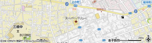 埼玉県さいたま市大宮区三橋1丁目1526周辺の地図