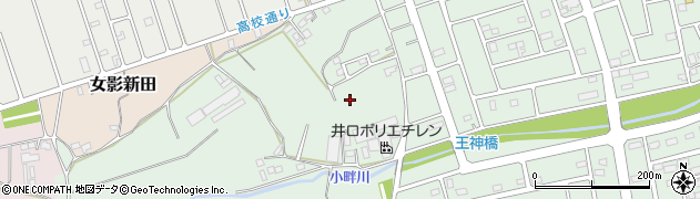 埼玉県日高市高萩2509周辺の地図