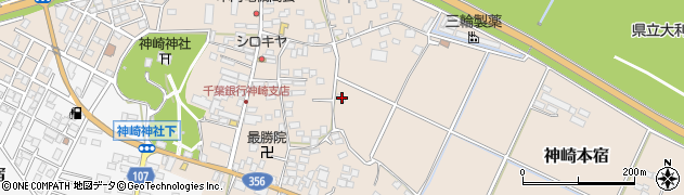 千葉県香取郡神崎町神崎本宿3080周辺の地図