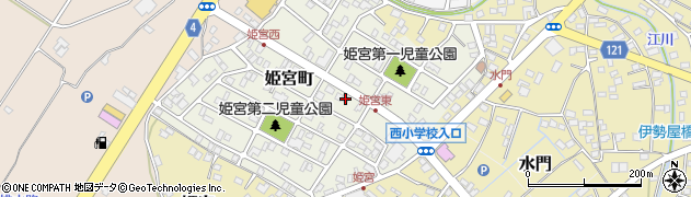 茨城県龍ケ崎市姫宮町135周辺の地図