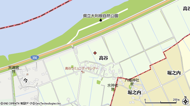 〒289-0201 千葉県香取郡神崎町高谷の地図