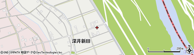 埼玉県吉川市深井新田2391周辺の地図