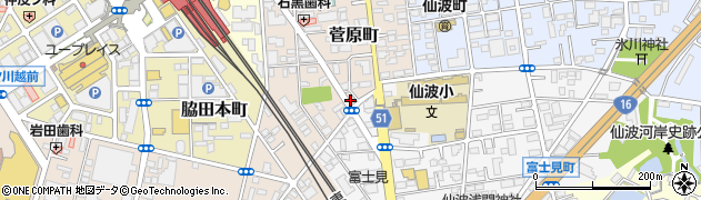 埼玉県川越市菅原町12周辺の地図