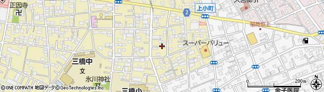 埼玉県さいたま市大宮区三橋1丁目1447-2周辺の地図