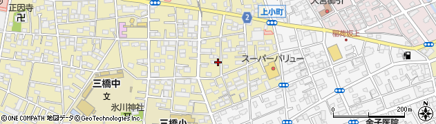 埼玉県さいたま市大宮区三橋1丁目1446周辺の地図