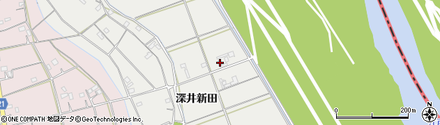 埼玉県吉川市深井新田2383周辺の地図