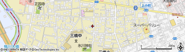 埼玉県さいたま市大宮区三橋1丁目1323周辺の地図