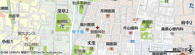 トクラ美工社周辺の地図