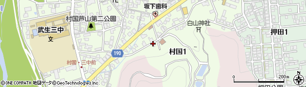 坂下豆腐店周辺の地図