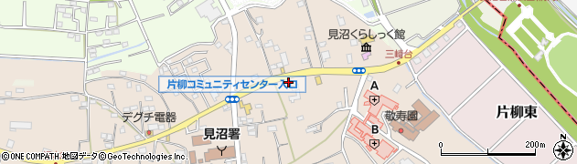 埼玉県さいたま市見沼区片柳1327周辺の地図