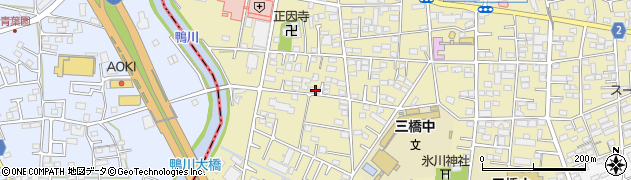 埼玉県さいたま市大宮区三橋1丁目1142-5周辺の地図