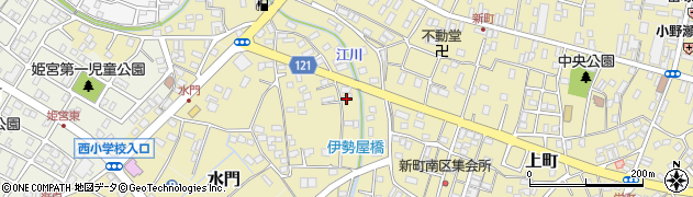 茨城県龍ケ崎市水門7763周辺の地図