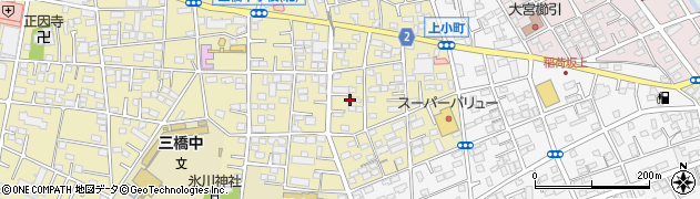 埼玉県さいたま市大宮区三橋1丁目1445周辺の地図