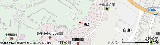 茨城県取手市稲360周辺の地図