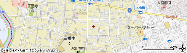 埼玉県さいたま市大宮区三橋1丁目1370周辺の地図