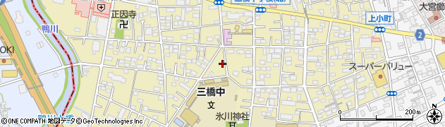 埼玉県さいたま市大宮区三橋1丁目1244周辺の地図