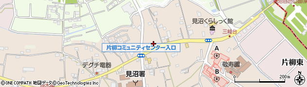 埼玉県さいたま市見沼区片柳1217周辺の地図
